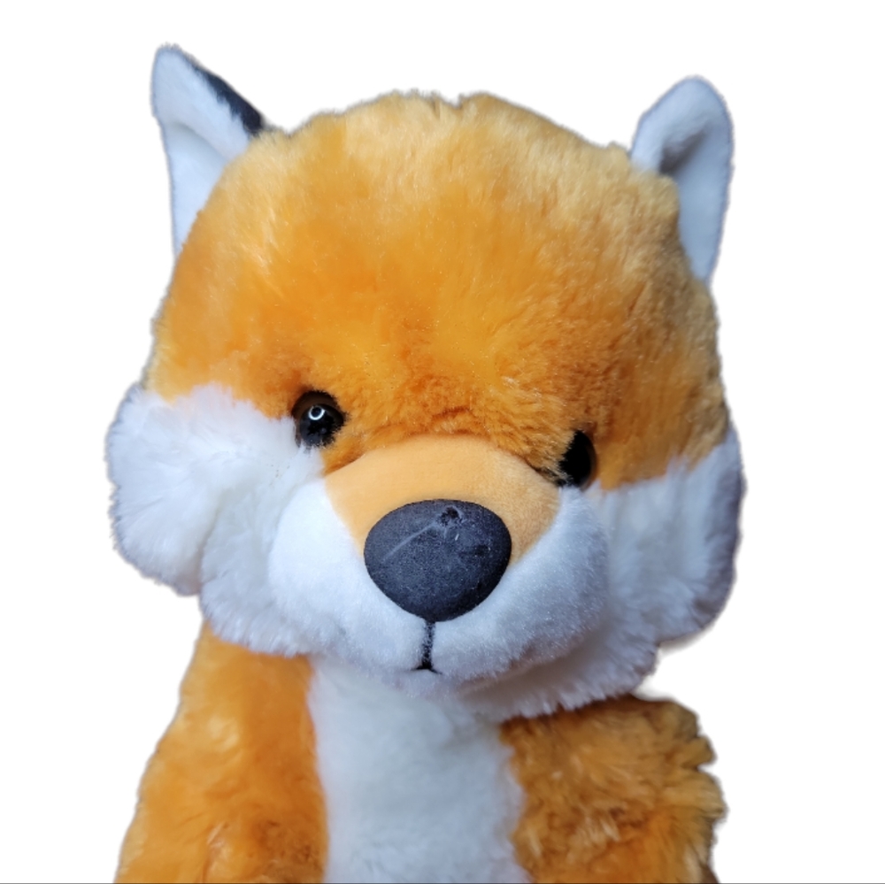 Vtg Noah's Ark Plush Stuffed Animal Red Fox